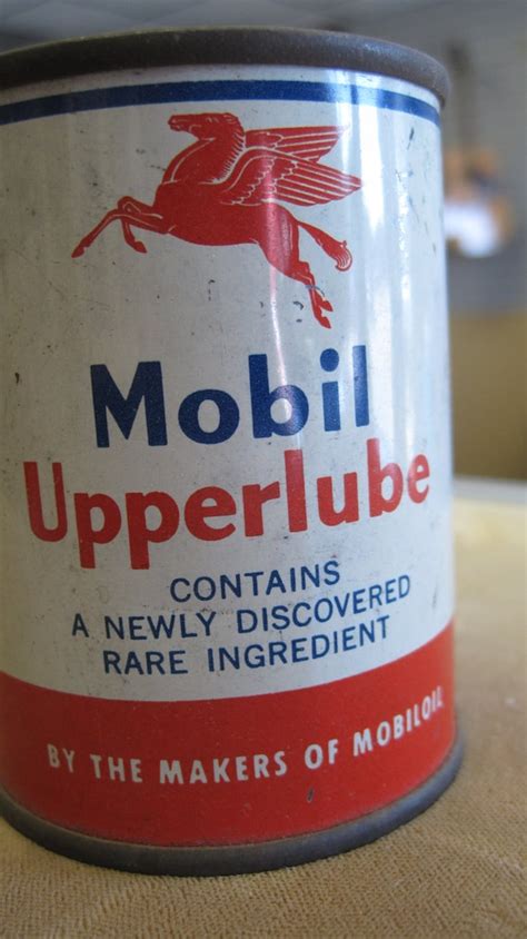 Vintage Mobil Oil Can By Pochismo On Etsy