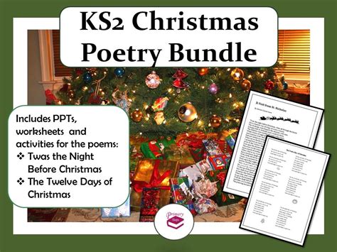 Christmas Poetry Lesson Bundle Teaching Resources