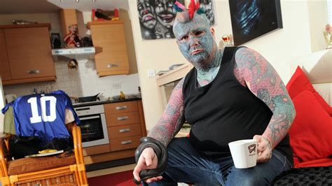 Britains Most Tattooed Man Is Officially Called King Of Inkland Youtube