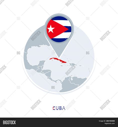 Cuba Map Flag Vector Vector And Photo Free Trial Bigstock