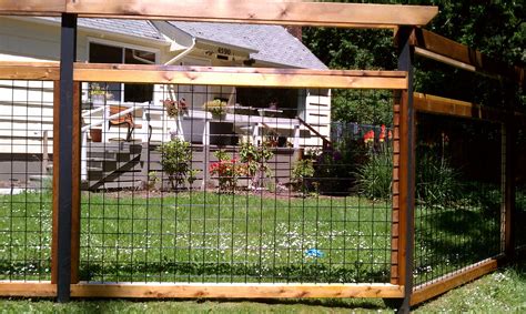 Fence plier or bender tool: Julie's wire grid fence. 4×4 wire grid, powder coated ...