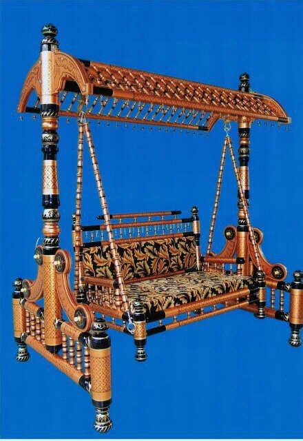 Wooden Teak Wood Carving Swing For Home At Rs 195000piece In Gondal