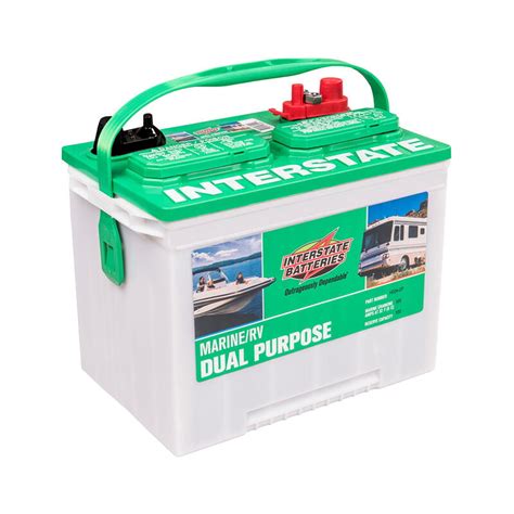 Interstate Marinerv Deep Cycle Battery Group Size 24 405 Cca
