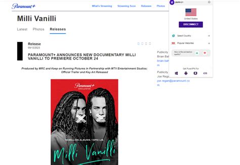 How To Stream Milli Vanilli Outside The US On Paramount Plus