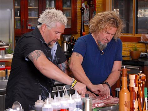 Guy's big bite is about lots of flavor! Photos from recording of Guy Fieri's Big Bite TV show ...