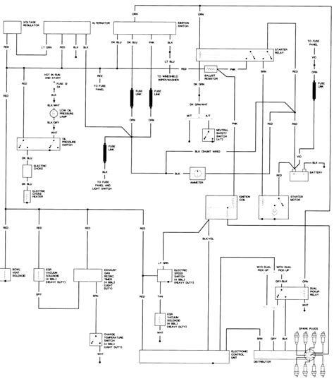 1986 Dodge D150 Ignition Wiring Diagram