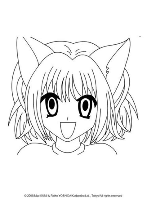 Anime Print Out Coloring Pages