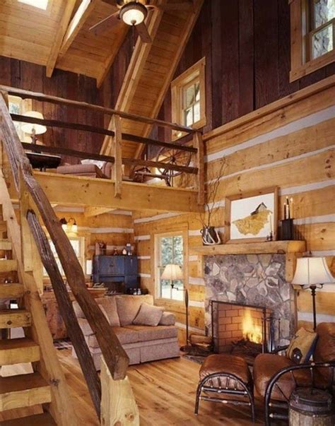 Decorate with beautiful deer decor for a vacation cabin. Log cabin decorating ideas - Decor Around The World