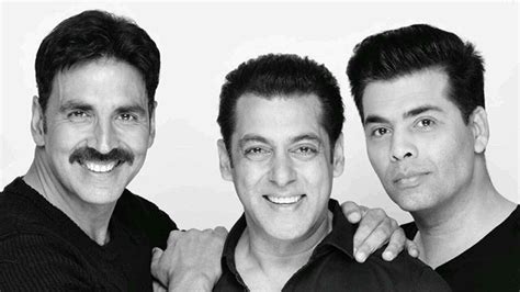 Salman Khan Akshay Kumar And Karan Johar Announced A Film Together And