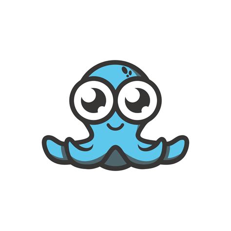Cute Octopus Cartoon Character 17774610 Vector Art At Vecteezy