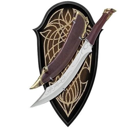 Lord Of The Rings Elven Knife Of Strider United Cutlery Twilight
