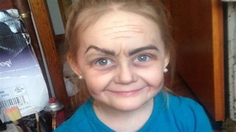 An Aunt Made Her 3 Year Old Niece Look Like A Very Old Lady India Today