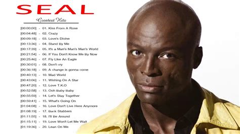 Seal Greatest Hits Full Album Top 30 Biggest Best Songs Of Seal