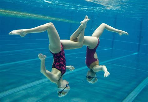 Synchro Synchronized Swimming Swimming Photography Swimming
