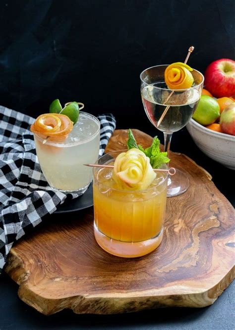 How To Make A Fruit Flower Garnish Three Ways With Video