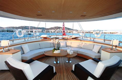 Luxury Yacht Silencio Aft Deck — Yacht Charter And Superyacht News