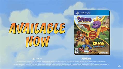 Spyro Crash Remastered Game Bundle