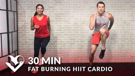30 Minute Fat Burning Hiit Cardio Workout At Home For Women And Men 30