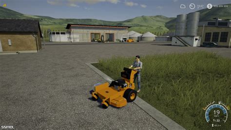 Farming Simulator 2019 Mods Scag 52in Walk Behind Mower And Wright Mower