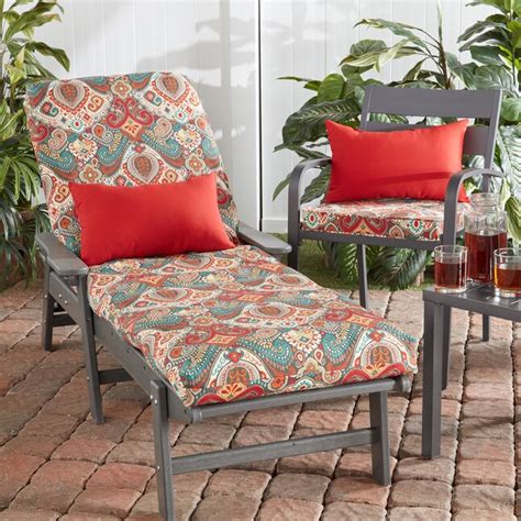 Greendale Home Fashions Outdoor 44 In X 23 In Asbury Park Patio Chaise
