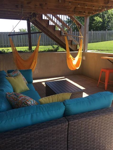 Look no further than this brilliant mix of relaxed furniture and bright textiles. Bright and Colorful Patio | Hometalk