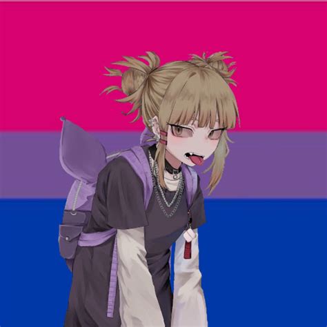 Toga Bisexual Pride Pfp Drawing Face Expressions Face Drawing Gay