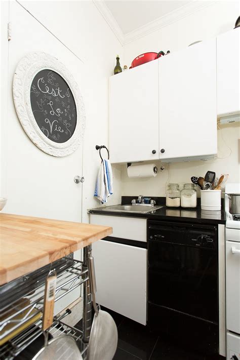 8 Ways To Create Extra Counter Space In A Tiny Kitchen Small Kitchen