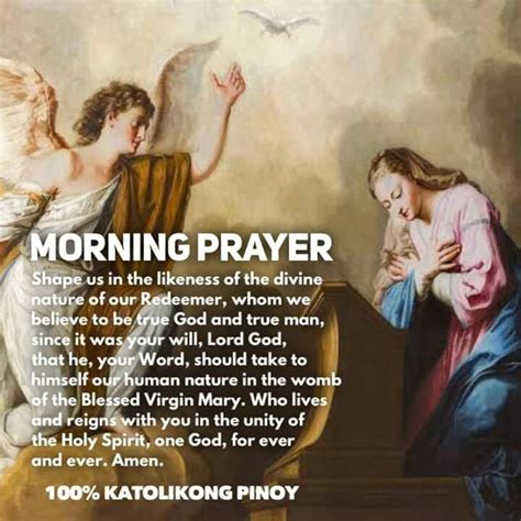 Amen Morningprayer Image Ctto Divine Nature Blessed Virgin Mary Morning Prayers Morning