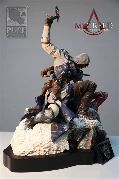 Pure Arts Assassin S Creed Iii Connor Premium Statue