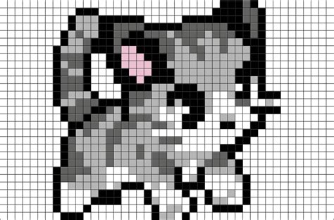 Kitten Pixel Art Brik