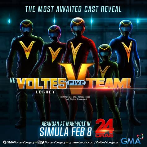 Meet The Cast Of Gmas Voltes V Legacy