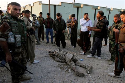 Seeking Clues To Isis Strategy In Corpses And Cellphones Left In Kirkuk