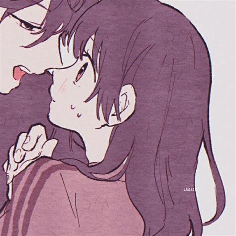 Cute Anime Couples Icons Couple Matching Pfps Cropped Uploaded By On