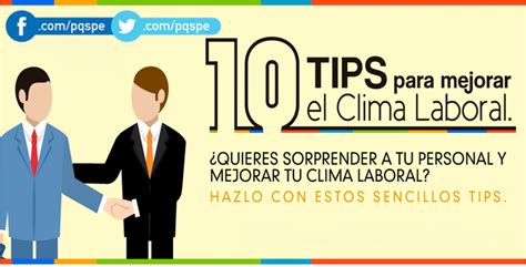 10 Maneras Para Mejorar Tu Clima Laboral Pqs