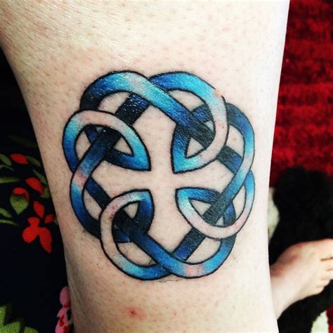 I Got It My Tattoo In Memorial Of My Dad The Celtic Knotsymbol For