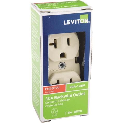 Ropesoapndope Leviton Shallow Commercial Grade Duplex Outlet