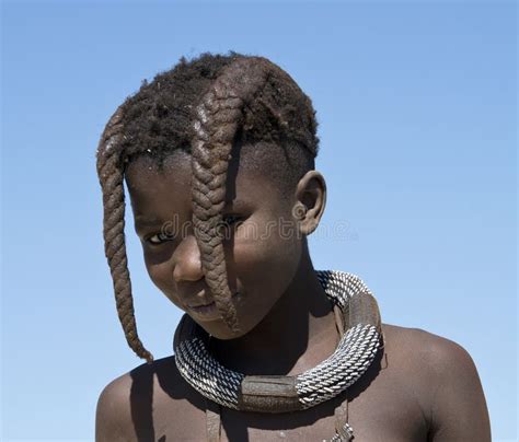 Himba Portraits Editorial Stock Photo Image Of Blue 155402098