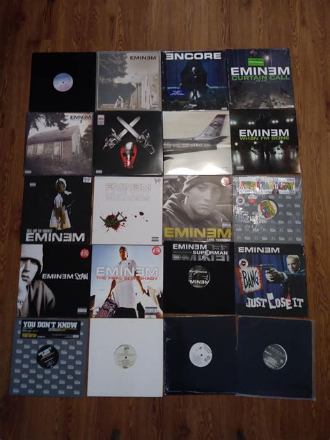 My Vinyl Collection Of Albums 7 And Singles 13 Reminem