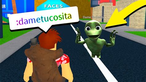 Spawning Dame Tu Cosita With Admin Commands Roblox Youtube