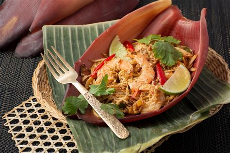 Thai Banana Blossom Salad Asian Inspirations