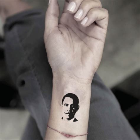 Obama Temporary Tattoo Sticker Ohmytat