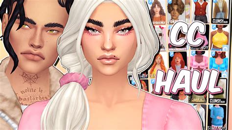 🌿 Maxis Match Cc Haul 🌿 Male And Female Hair Skin Details And More