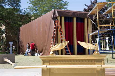 Biblical Tabernacle Replica Open For Tours On Campus The Daily Universe