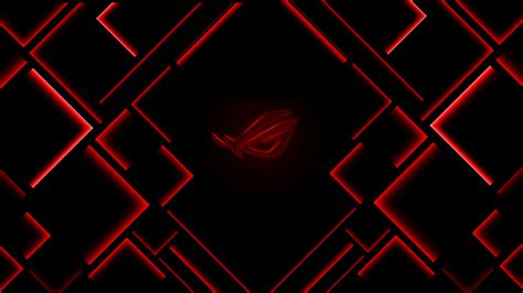 Asus Rog Republic Of Gamers Logo Red K Hd Technology Wallpapers Hd