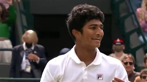 Indian American Samir Banerjee Wins Wimbledon Boys Singles Title