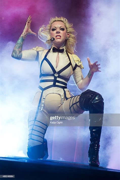 Maria Brink Of In This Moment Performs Live On Stage At Wulfrun Hall