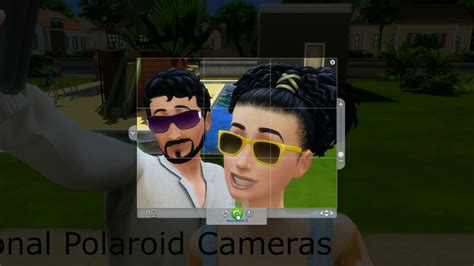 The Sims 4 Mods Skills Functional Polaroid Cameras Youtube