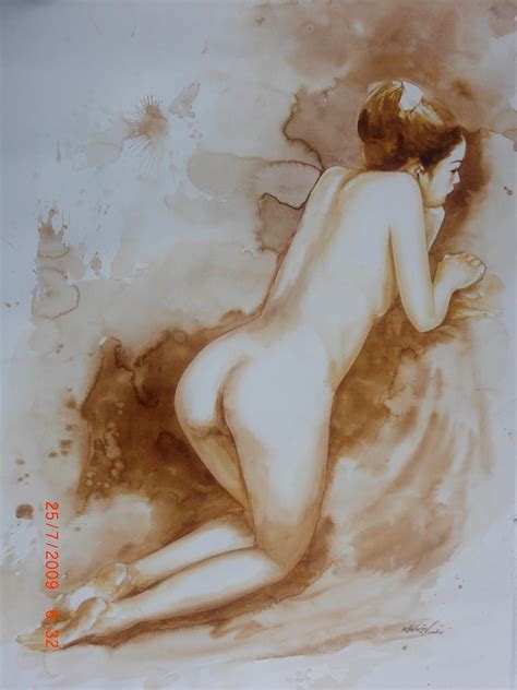 Bali S Watercolor Nude