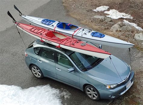 2006 Toyota Rav4 Malone Seawing Kayak Roof Rack W Load Assist And Tie
