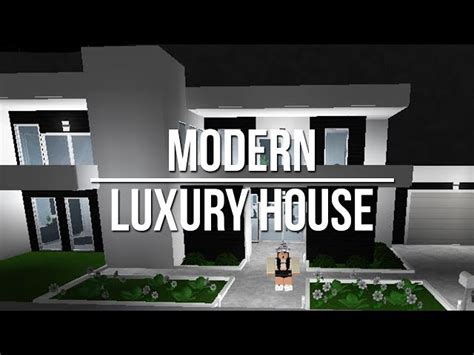 Roblox Welcome To Bloxburg Modern Luxury House 76k